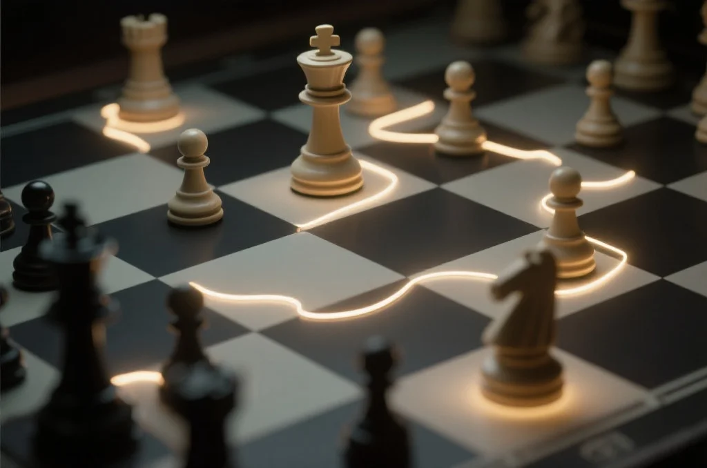 象征长远规划和未来预判的棋盘
